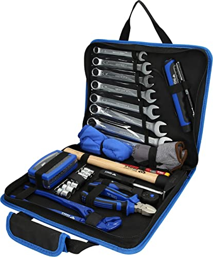 BRILLIANT TOOLS BT024064 Werkzeug-Nylontasche, 58-tlg [Powered by KS TOOLS]