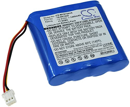 Akku für Saugroboter Moneual RYDIS R750, 12,8V, Li-Ion