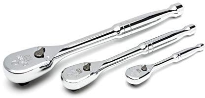 SATA ST13975 Juego de 3 piezas 120XP 1/4, 3/8 y 1/2, plata