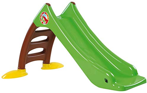 Dohany 2in1 Kinder Rutsche Wasserrutsche freistehend Rutschlänge 120cm grün/brau