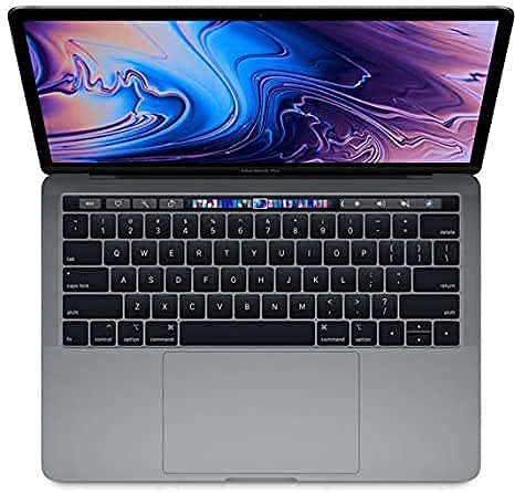 Apple MacBook Pro 13.3 con Touch Bar (i5-8259u 2.3ghz 16gb 512gb SSD) QWERTY U.S Tastiera MR9Q2LL/A 2018 Grigio Siderale (Ricondizionato)