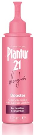 Plantur 21#longhair Booster for Long and Brilliant Hair 125ml | Womens Booster For Hair Growth | Booster Hair Serum Without Silicones Or Parabens | Energy Kick for Hair Roots