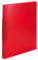 HERMA Ringbücher A4 Rot Transluzent Set, 3 Stück, schmal, 2 Ringe, 25 mm breit, Ringordner aus Kunststoff mit Niederhalter für Kinder, Jungen und Mädchen