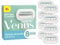 Gillette Venus Deluxe Smooth Sensitive Rasierklingen für Rasierer Damen, 8 Ersatzklingen für Damenrasierer, Metall