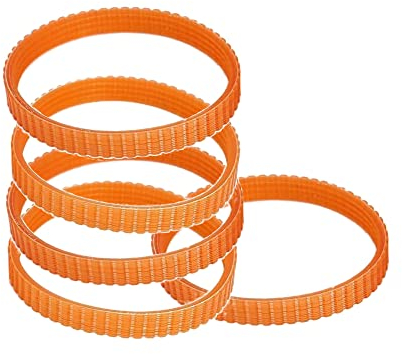 WANGCL Lot de 5 courroies d'entraînement de rabot électrique de 9,6 mm de largeur pour 1900B Orange