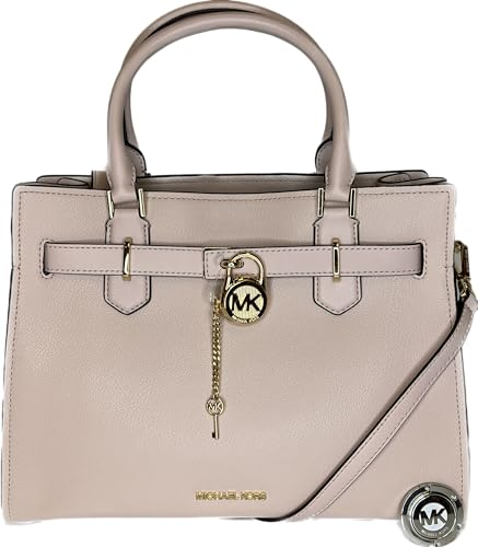 Michael Kors Hamilton Medium Satchel Umhängetasche, Powder Blush, Large