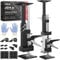 Kolvoii Cabinet Jacks (360 lbs. capacity, 10 inches height) - Multi-Function Labor Saving Arm, Support Pole & Woodworking Clamp - Steel - Black - Package of 2