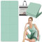 LeapBeast Reiseyogamatte Faltbar, 183 * 61CM Yogamatte Rutschfest inkl Tasche, Sportmatte Fitness Pilates Sport Gymnastikmatte Rutschfest (Grün, 4MM)