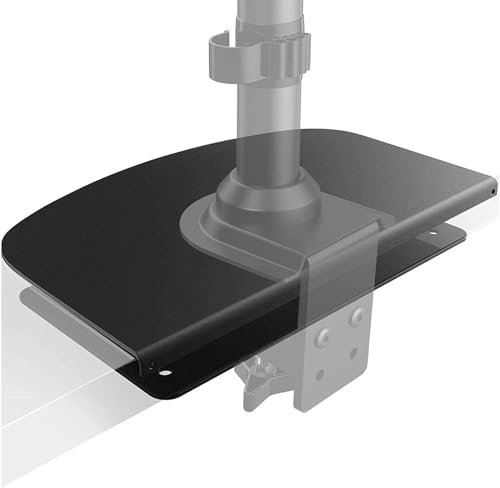 Desk Mount Reinforcement Plate Monitor Arm Bracket C Clamp Installation Protects and Enhances Stable Environment for Thin Fragile Tables