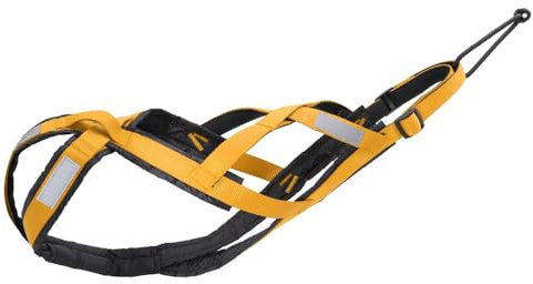 Haustier-Schlitten-Skigeschirr, Für Den Außenbereich, Reflektierend, Wasserdicht, Hundeschlittengeschirr, Großer Hund, Gewichtstragendes Zuggeschirr, Weste, Haustiertraining, Camping, Jagd, Skige