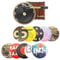 Icyhaws Car Air Freshener Record Player Set, Car Vent Clip Fragrance Diffuser for Music Fans Gift Vinyl Album Cover Rotating Car Aromatherapy, 1PCS Vent Clip Air Diffuser With 10PCS Fragrance Pads