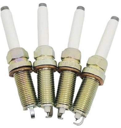 Car Spark Plugs Iridium Spark Plug SILZKFR8C7S Compatible With DACIA 1.3 TCe DUSTER LODGY 2019- H5H470 H5H480 22401-9185R A0041596803 224019185R(4pcs Spark Plug)