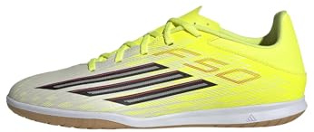 adidas Unisex-Adult F50 Club in, Team Solar Yellow/Black/Lucid Red, 8