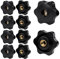 Flewdart 10pcs Manopola A Stella M8 X 32, Dado Di Serraggio Stella Per Vite A Stella, Maniglia A Stella Mobili Meccanica Apparecchiature Elettroniche