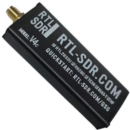 RTL-SDR V4c R828D RTL2832U 1PPM TCXO SMA RTLSDR Ricevitore Radio Definito Dal Software (solo Dongle, USB-C)