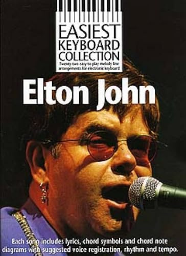 EASIEST KEYBOARD COLLECTION ELTON JOHN MLC
