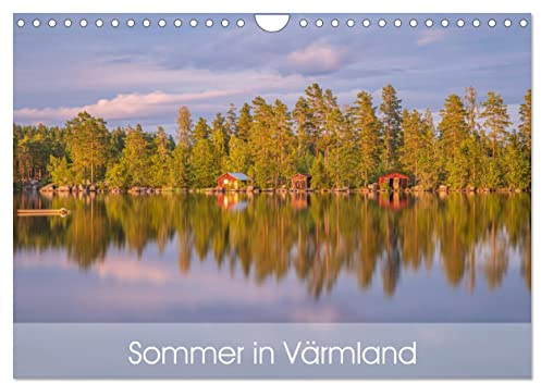 Schwedischer Sommer in Värmland (Wandkalender 2026 DIN A4 quer), CALVENDO Monatskalender: Impressionen aus Mittelschweden (CALVENDO Natur)