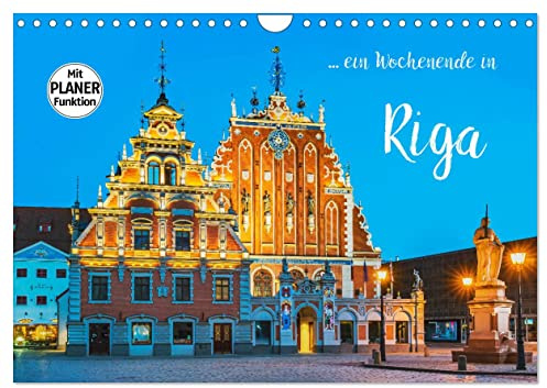 Ein Wochenende in Riga (Wandkalender 2026 DIN A4 quer), CALVENDO Monatskalender: Riga-Entdeckungen im Baltikum (CALVENDO Orte)