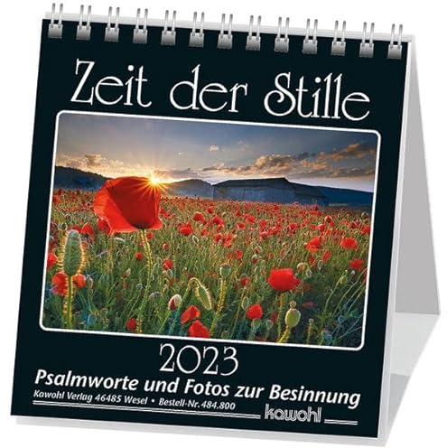 Zeit der Stille 2023: Kalender mit Psalmworten und Fotos zur Besinnung