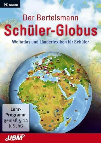 Der Bertelsmann Schülerglobus: Weltatlas und Länderlexikon für Schüler: Weltatlas und Länderlexikon für Schüler. Für Windows