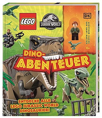 LEGO® Jurassic World™ Dino-Abenteuer: Entdecke alle LEGO Jurassic World Dinosaurier! Minifigur Claire und Baby-Raptor