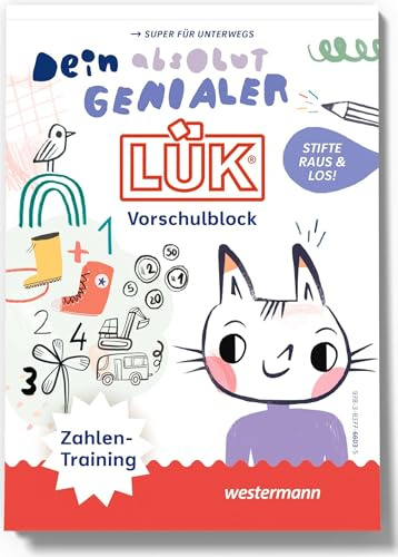 LÜK: Dein absolut genialer LÜK Vorschulblock ZAHLENTRAINING (LÜK Vorschulblöcke)