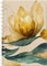 Eleganz der Natur - Premium Spiral-Notizbuch A5 Soft-Touch liniert, verzaubert durch goldenen Blütencharme: Spiralbindung Notizbuch im eleganten ... Gold-Design mit samtigem Soft-Touch-Einband