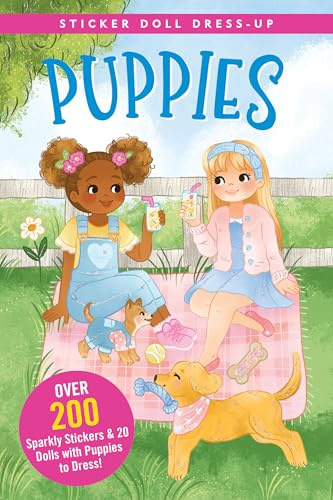 Puppies Sticker Doll Dress-Up Book (Doll Dress-up Books)