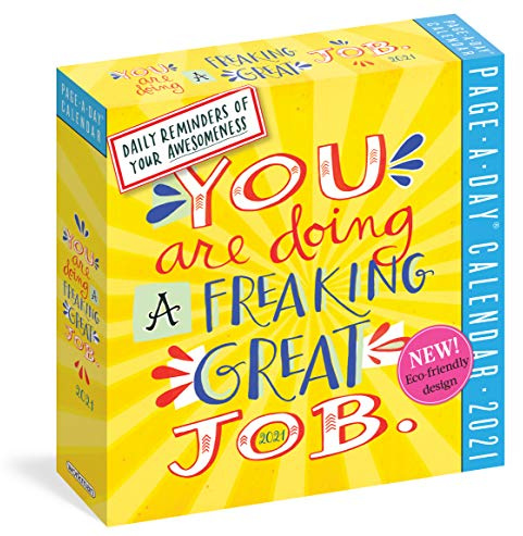 You Are Doing a Freaking Great Job Calendar 2021