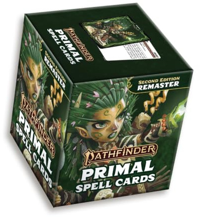 Pathfinder Primal Spell Cards (Pathfinder Second Edition (PF2E))