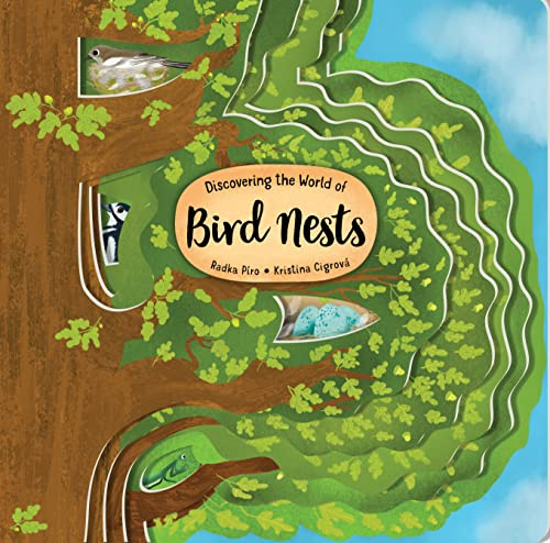 Discovering the World of Bird Nests (Happy Fox Books) One-of-a-Kind Board Book for Kids Ages 2 to 5 to Learn About Nests in an Oak Tree - Extra-Thick ... Fun Facts, and Vocabulary Words (Peek Inside)