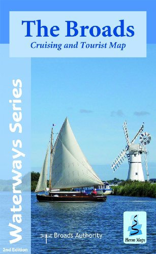 The Broads: Cruising and Tourist Map (Waterways Series)