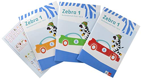 Zebra 1: Buchstabenheft Plus Klasse 1 (Zebra. Ausgabe ab 2018)