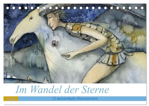 Im Wandel der Sterne (Tischkalender 2026 DIN A5 quer), CALVENDO Monatskalender: 12 Sternbilder, meisterhafte Illustrationen (CALVENDO Kunst)