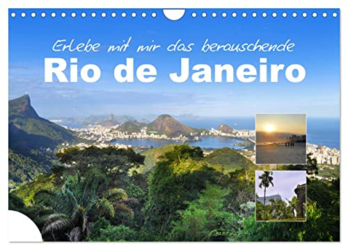 Erlebe mit mir das berauschende Rio de Janeiro (Wandkalender 2024 DIN A4 quer), CALVENDO Monatskalender