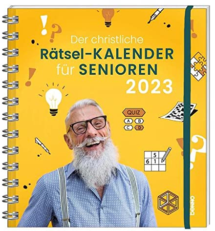 Der christliche Rätsel-Kalender für Senioren 2023