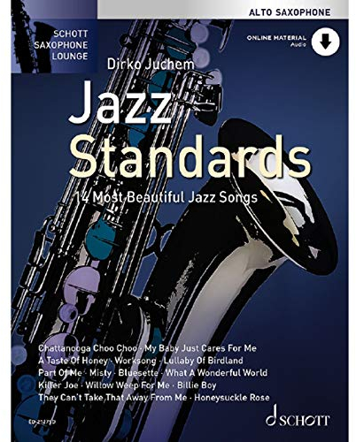 Jazz Standards: 14 Most Beautiful Jazz Songs. Alt-Saxophon. (Schott Saxophone Lounge)