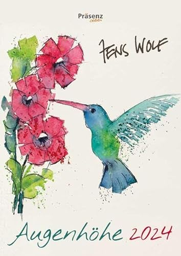 Augenhöhe 2024: Wandkalender mit Motiven von Jens Wolf