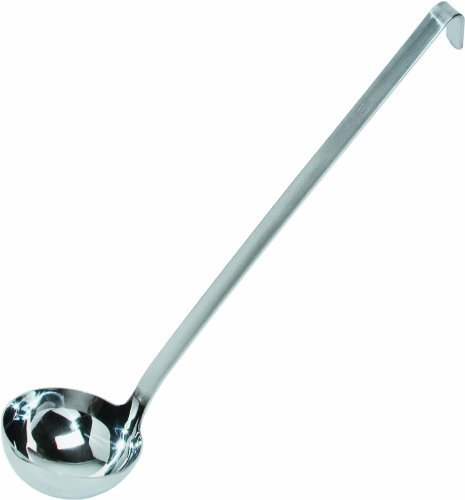 Schöpfkelle 0,75 Liter – Schwere Hotelausführung, 44 cm Länge – Robuster Edelstahl-Schöpflöffel für Gastronomie & Küche