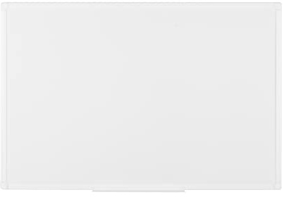 Bi-Office Anti-Microbial Magnetic Whiteboard Maya, Lacquered Steel Surface, White Aluminum Frame, 90 x 60 cm