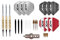 XQMAX Brass Darts Geschenkeset, 25tlg., 3 Barrels, Soft/Steel Tips uvm.