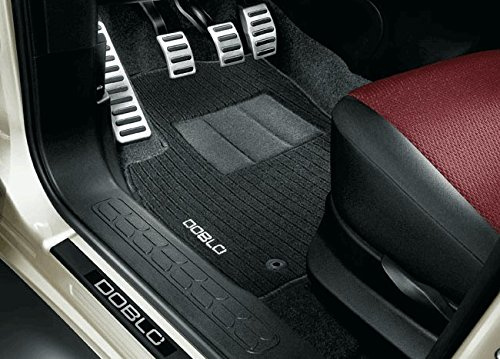 Original Fiat New Doblo Veloursfußmatten mit Doblo Logo