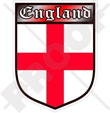 ENGLAND Englischer Schild Großbritannien UK 100mm Auto & Motorrad Aufkleber, Vinyl Sticker