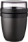 Mepal - Lunchpot Ellipse - Nordic Black – 500 ml praktischer Müslibecher, Joghurtbecher, To go Becher – Geeignet für Tiefkühler, Mikrowelle und Spülmaschine, 700 ml