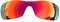 SOODASE Para Oakley Antix Gafas de Sol Rojo Lentes de Repuesto polarizadas