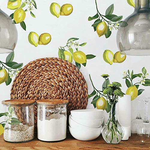 RoomMates RMK4670SCS Lemon Peel and Stick Wall Decals