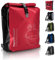 MONSTERANDO Sacoche de vélo et sac à dos 3 en 1 étanche et réfléchissante avec compartiment pour ordinateur portable 14 – Utilisable comme sac de porte-bagages, sac à bandoulière et sac à dos – 25 l