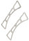 BESPORTBLE 1stk Campingkocher Aus Edelstahl Dampfenden Stehen Trocknen Rack Dampfenden Rack W?rme Best?ndig Dampfer Regal BBQ Kochen Rack Edelstahl Dampfer Rack Kleiderbügel Haushalt