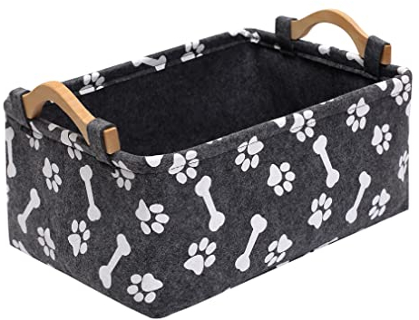 Dog toy box basket storage perfect toy box for dogs grooming stuff living room playroom closet home organization