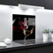 Glass Awesome Splashback Backsplash Tempered Glass Heat Resistant Up To 280°C Toughened Cooker Splash Back For Kitchen 4 mm Thick 60 x 65 cm Wine 2